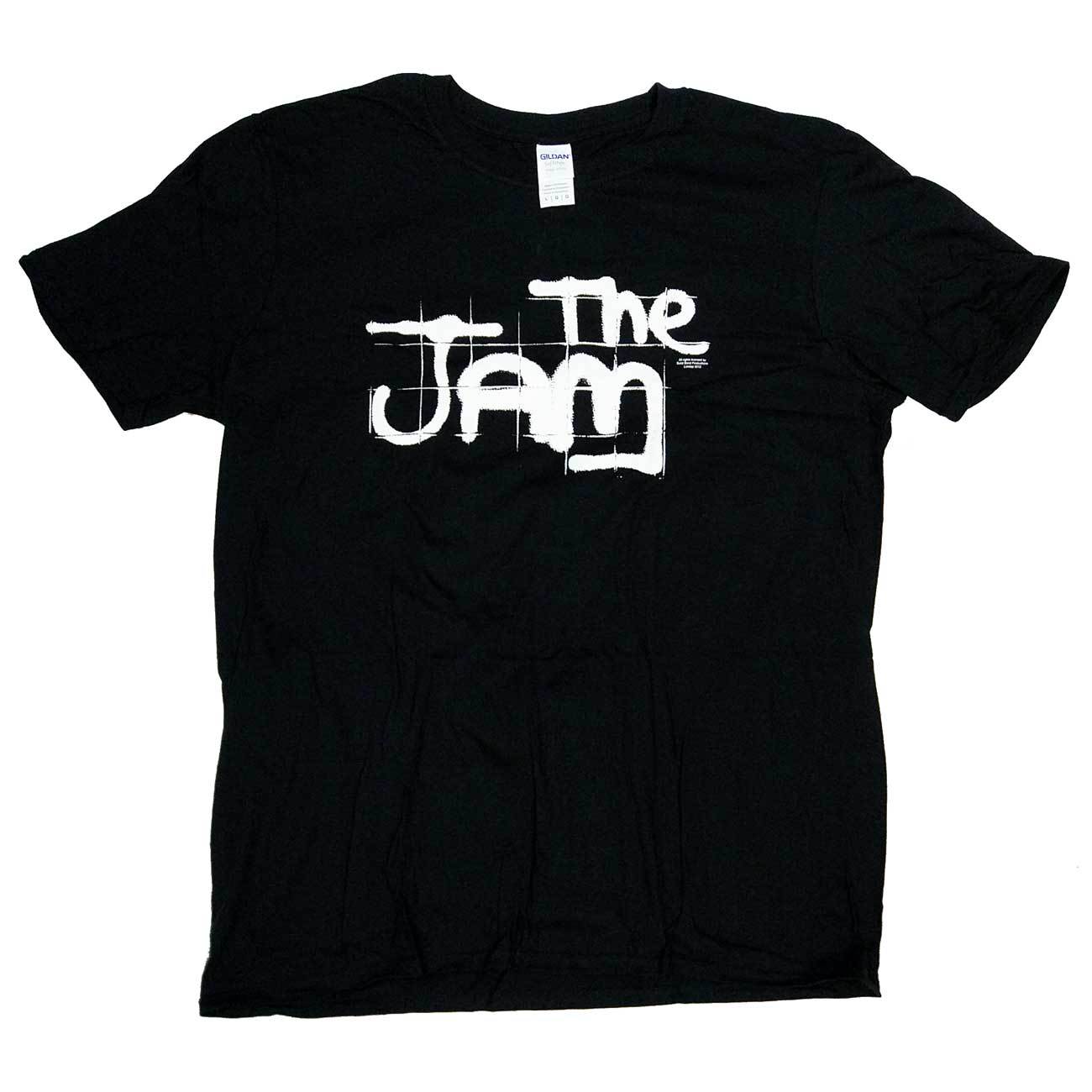 The Jam T Shirt - In The City Spray Paint Logo 100% Official