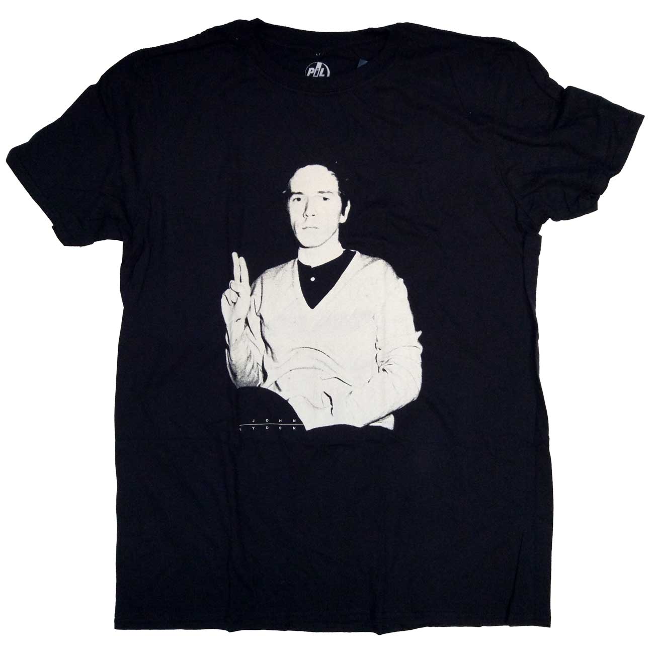PIL Public Image Limited T Shirt - John Lydon Portrait 100% Official