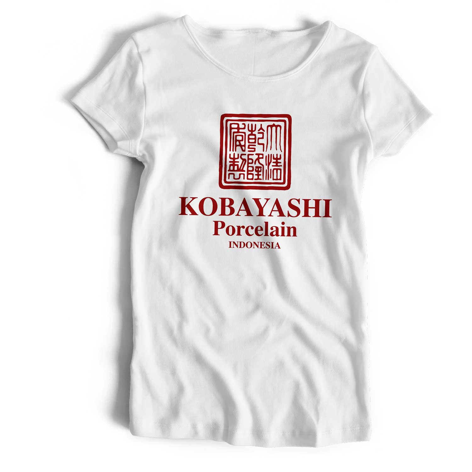 Kobayashi Porcelain Ladies T Shirt Womens Retro Classic Movie Film