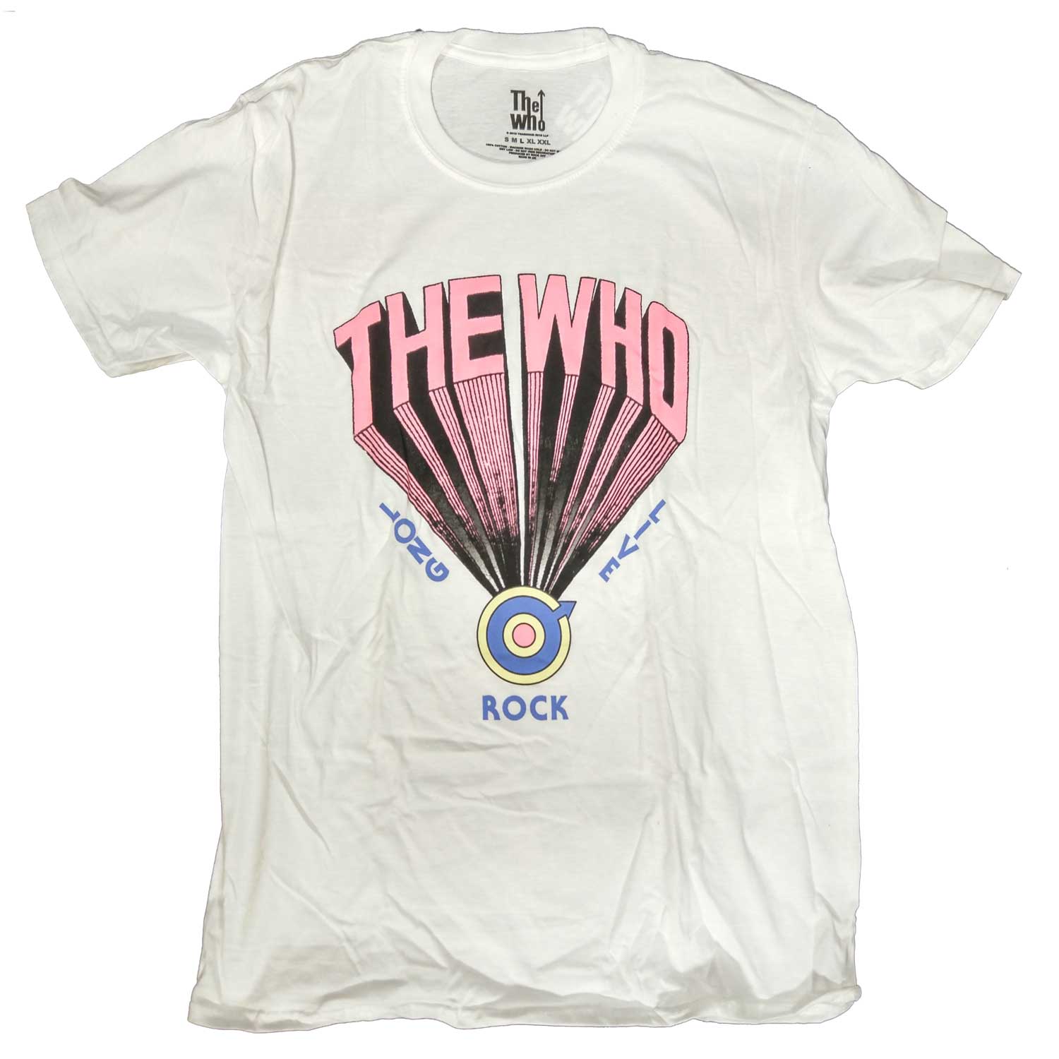 The Who T Shirt - Long Live Rock 100% Official Retro Style