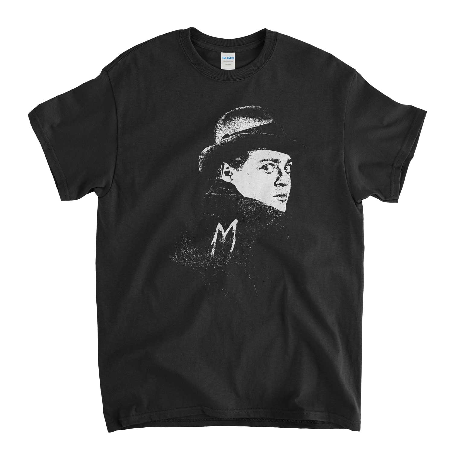 Fritz Lang T Shirt - M Classic German Movie Still