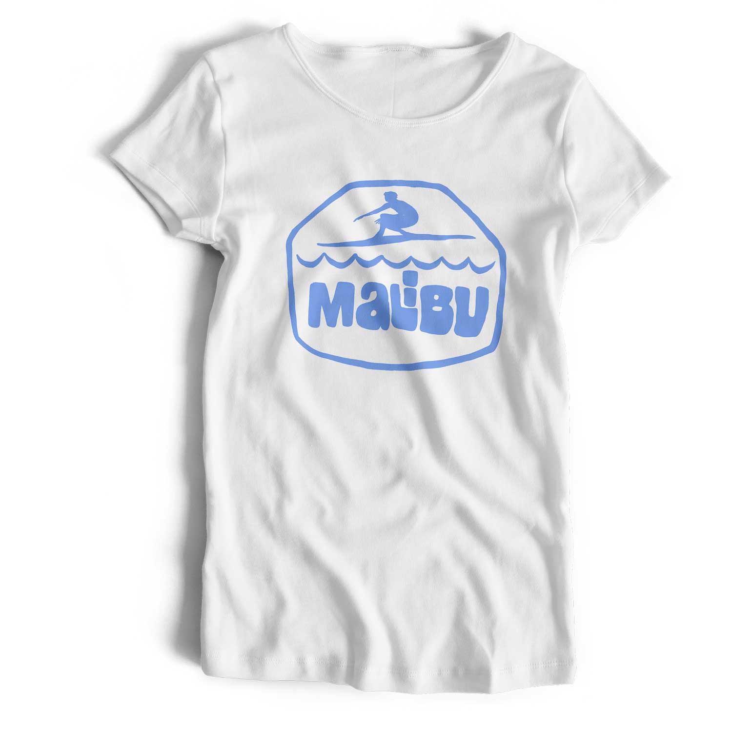 Malibu T Shirt - Surfing Classic As Worn By Carl Wilson