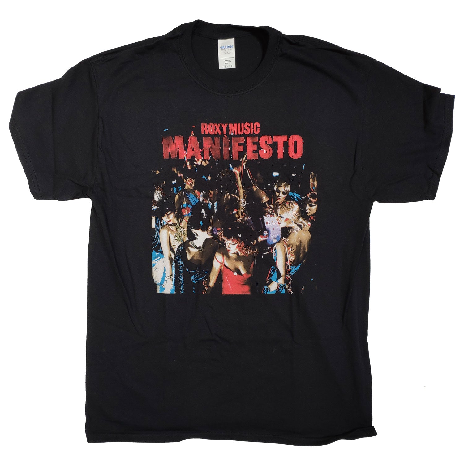 Roxy Music T Shirt - Manifesto Cover 100% Official