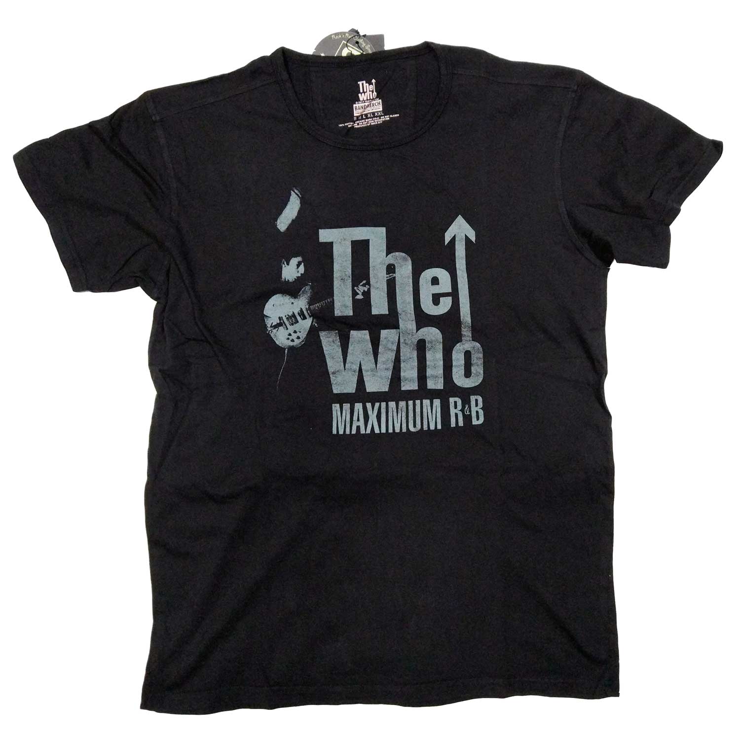 The Who T Shirt - Maximum R'n'B 100% Official Washed Out Style