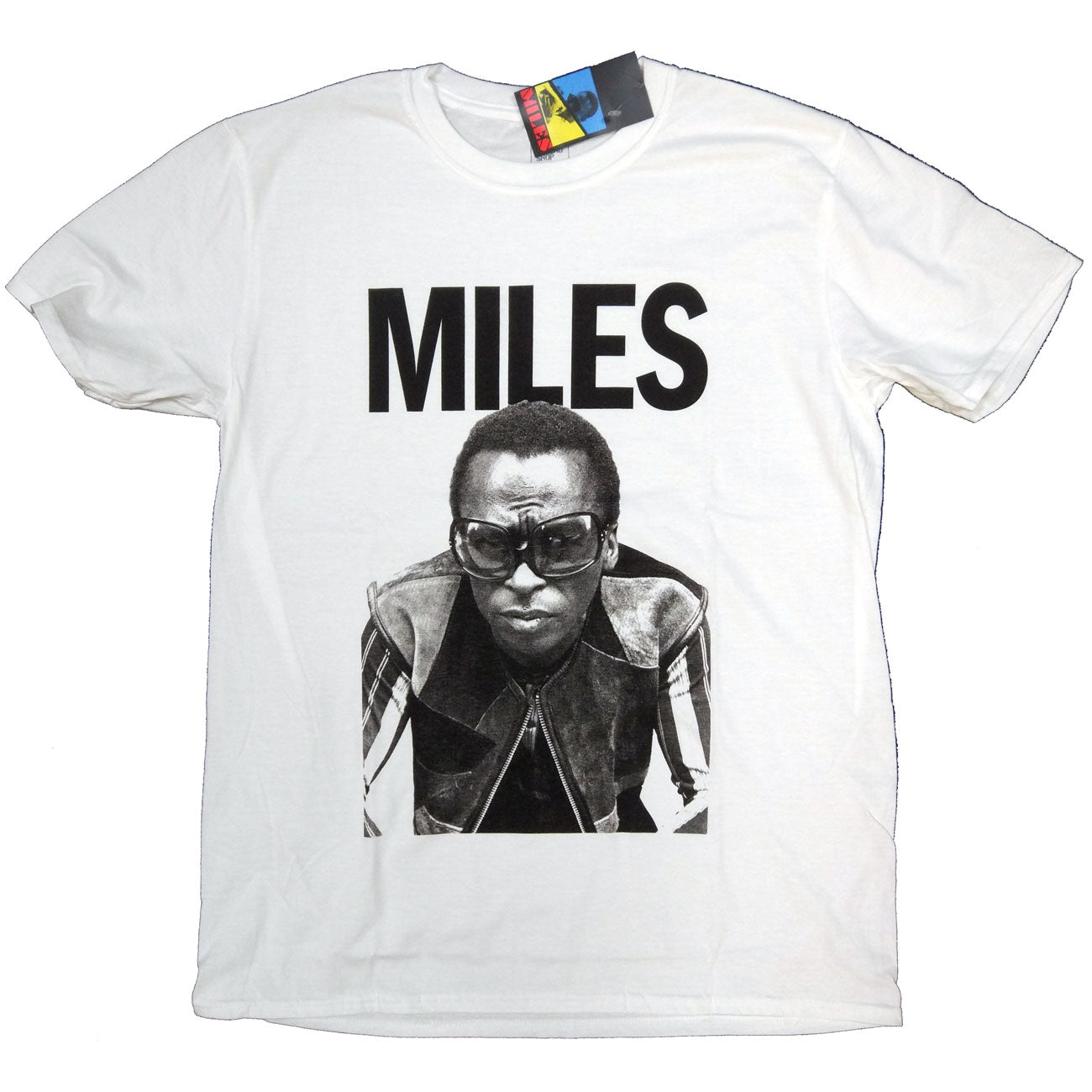 Miles Davis T Shirt - 100% Official Miles 70's Fusion Glasses Pic Old Skool Hooligans