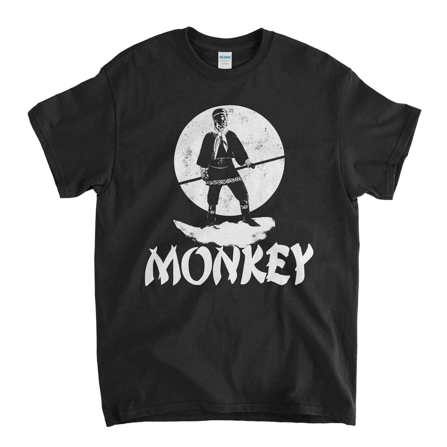 Monkey T Shirt - Cult Japanese TV Show Tribute Old Skool Hooligans