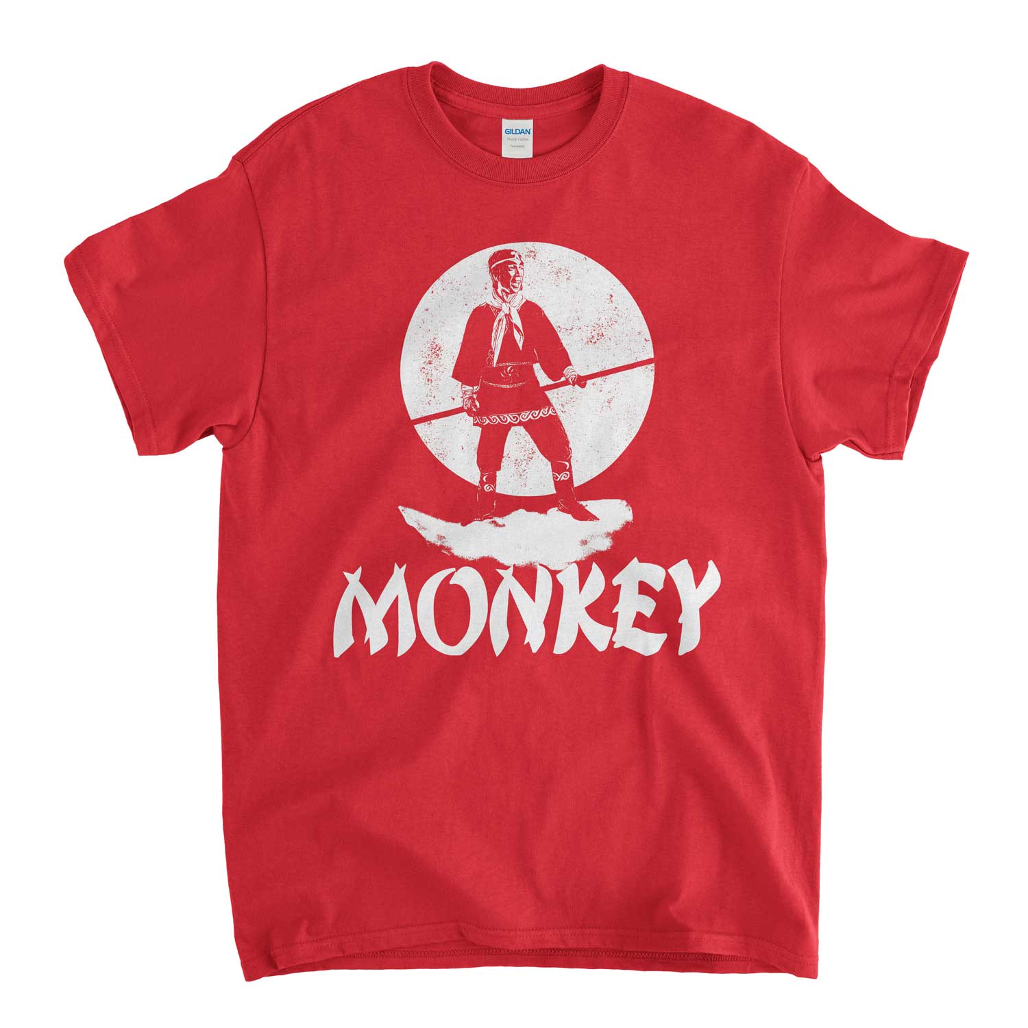 Monkey T Shirt - Cult Japanese TV Show Tribute Old Skool Hooligans