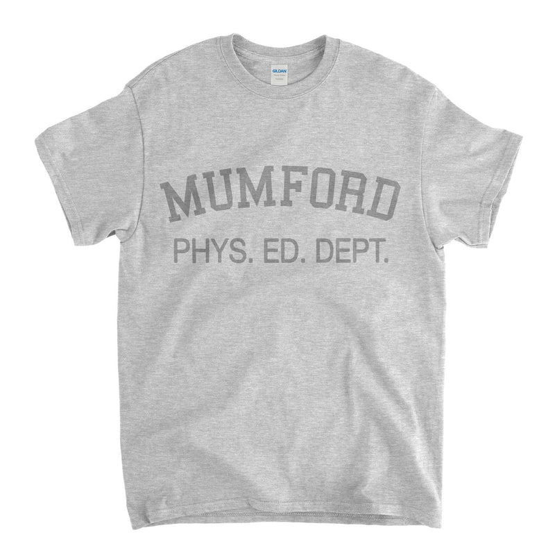 As Seen In Beverley Hills Cop T Shirt - Mumford Phys. Ed. Dept.