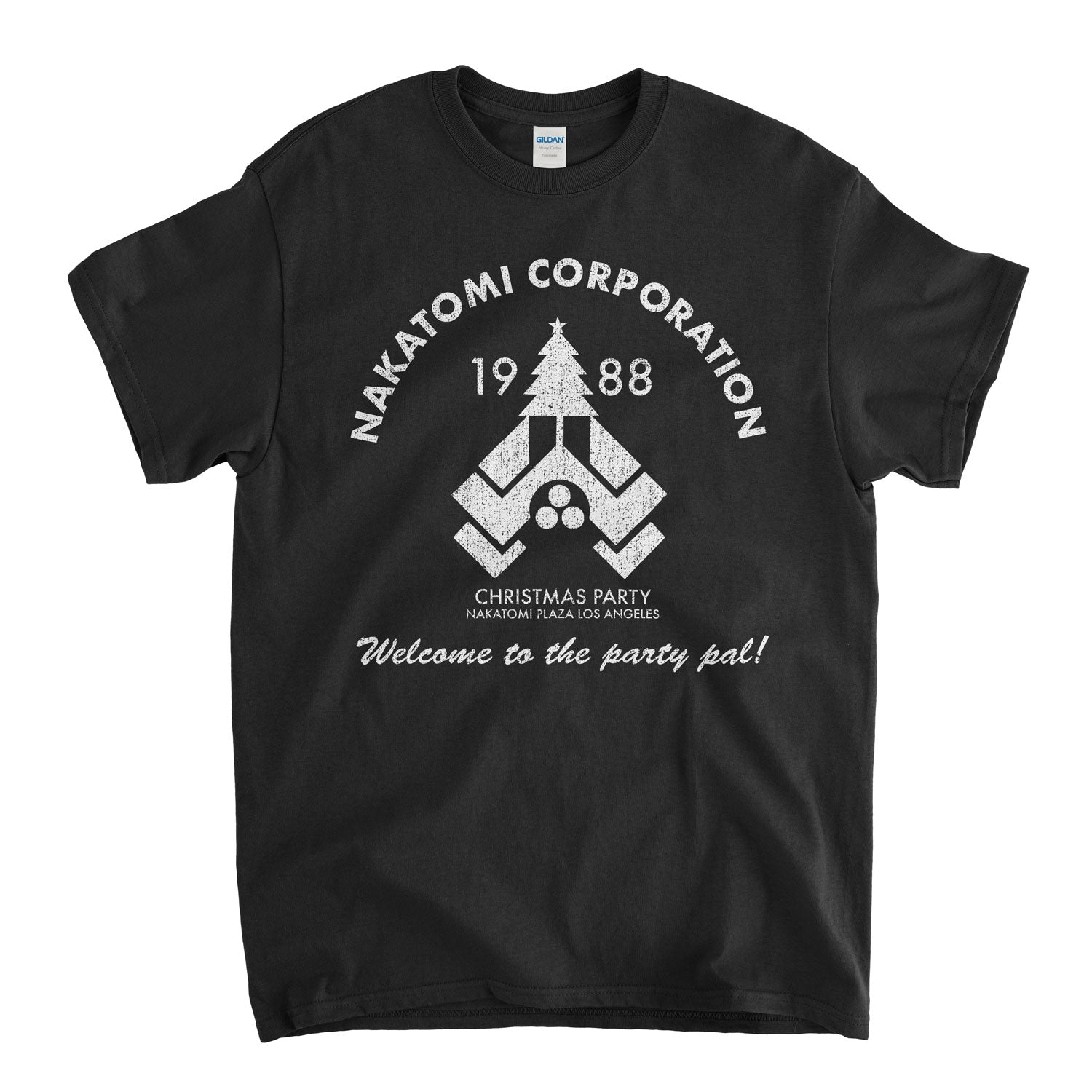 Inspired by Die Hard T Shirt - Nakatomi Christmas Party Welcome To The Party Pal