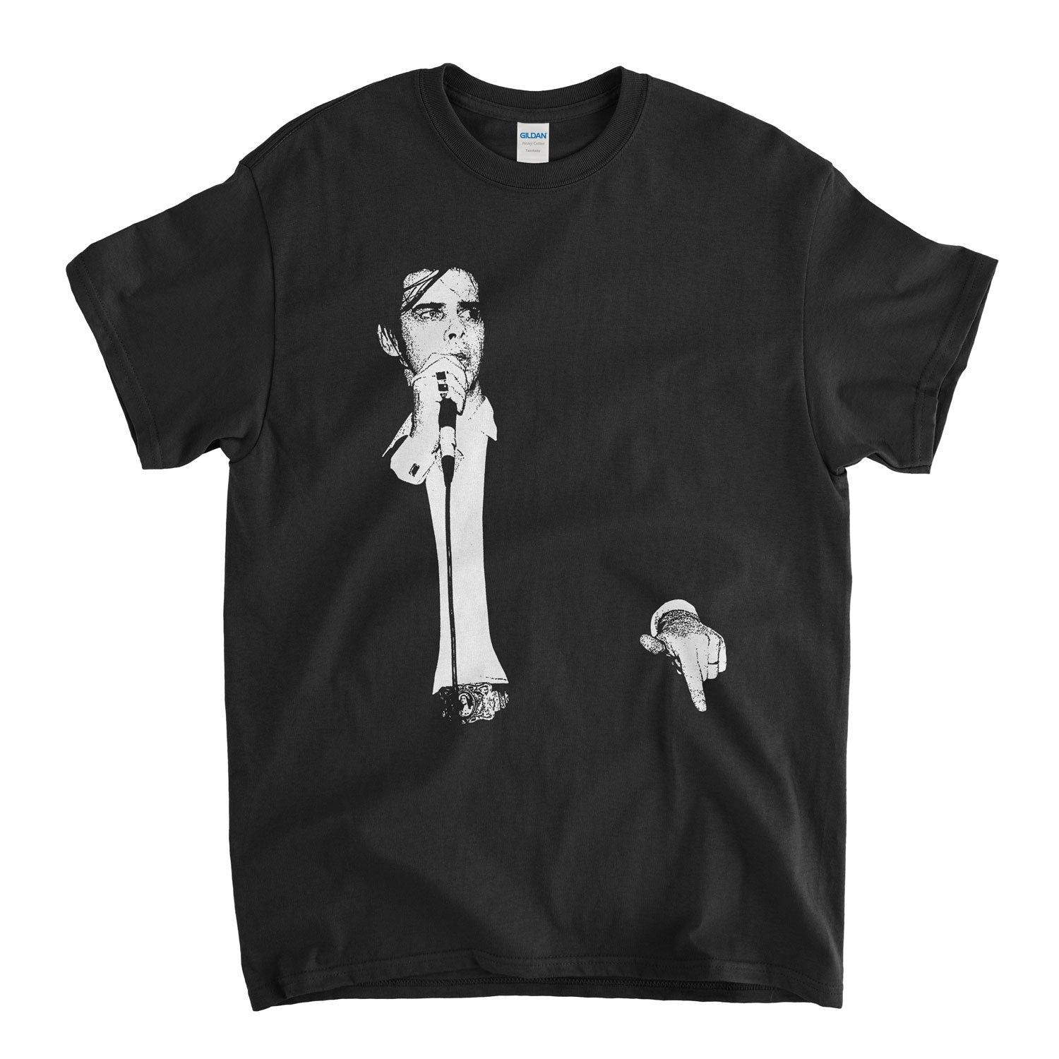 Nick Cave On Stage Picture T Shirt