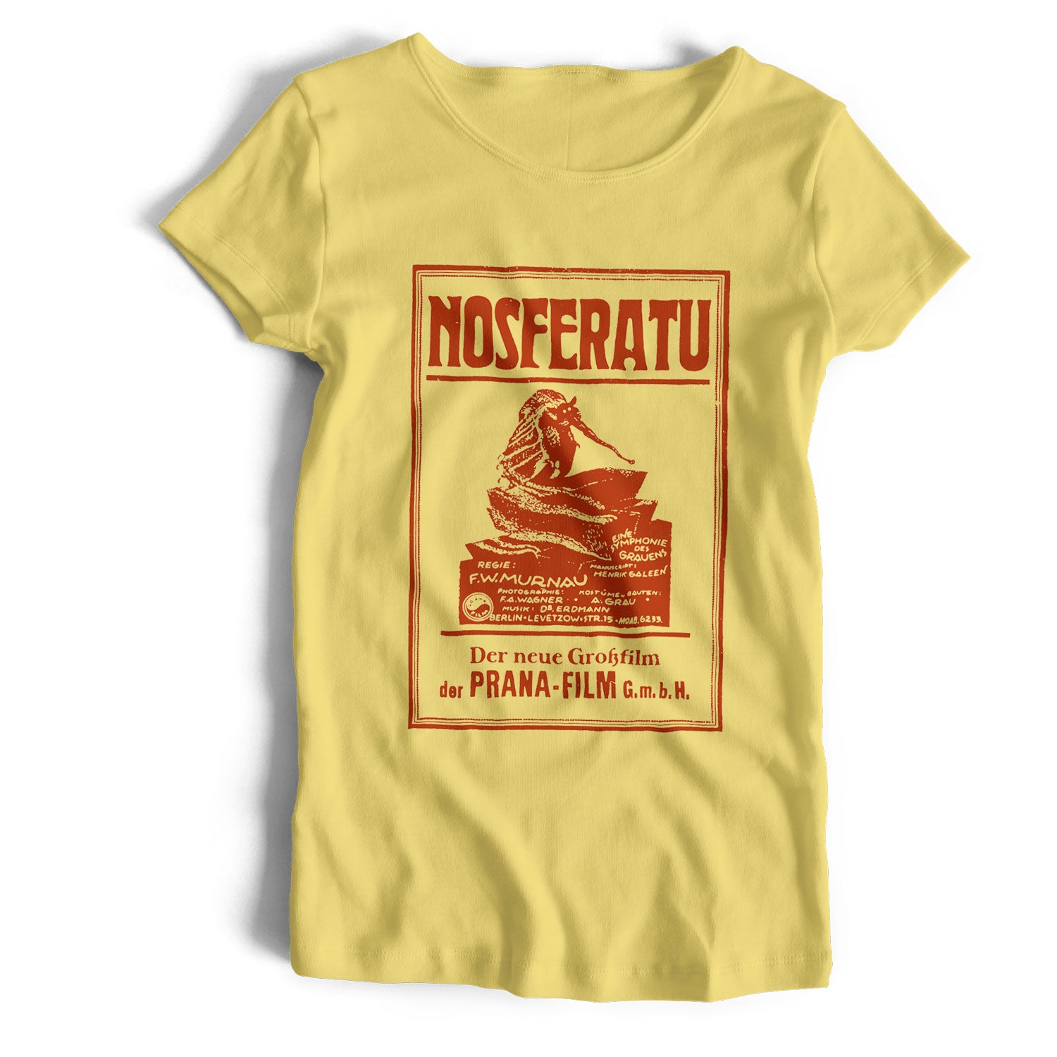 Nosferatu T Shirt - Classic Vintage Expressionist Movie Poster T Shirt Old Skool Hooligans