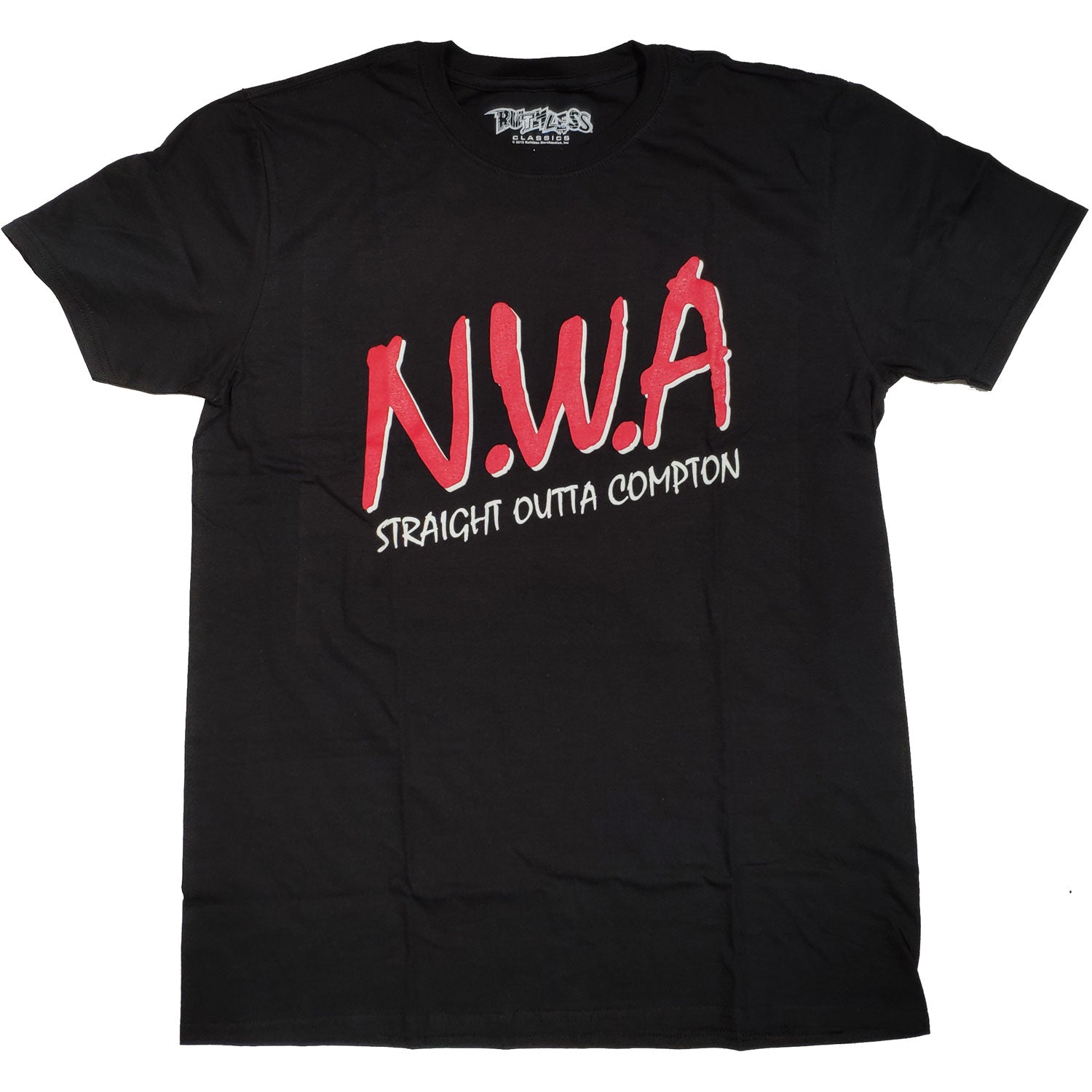 Brands in NWA Straight Outta Compton Logo Tee, Men's, Size: 2XL, Black Brands in NWA Straight Outta Compton Logo Tee, Men's, Size: 2XL, Black