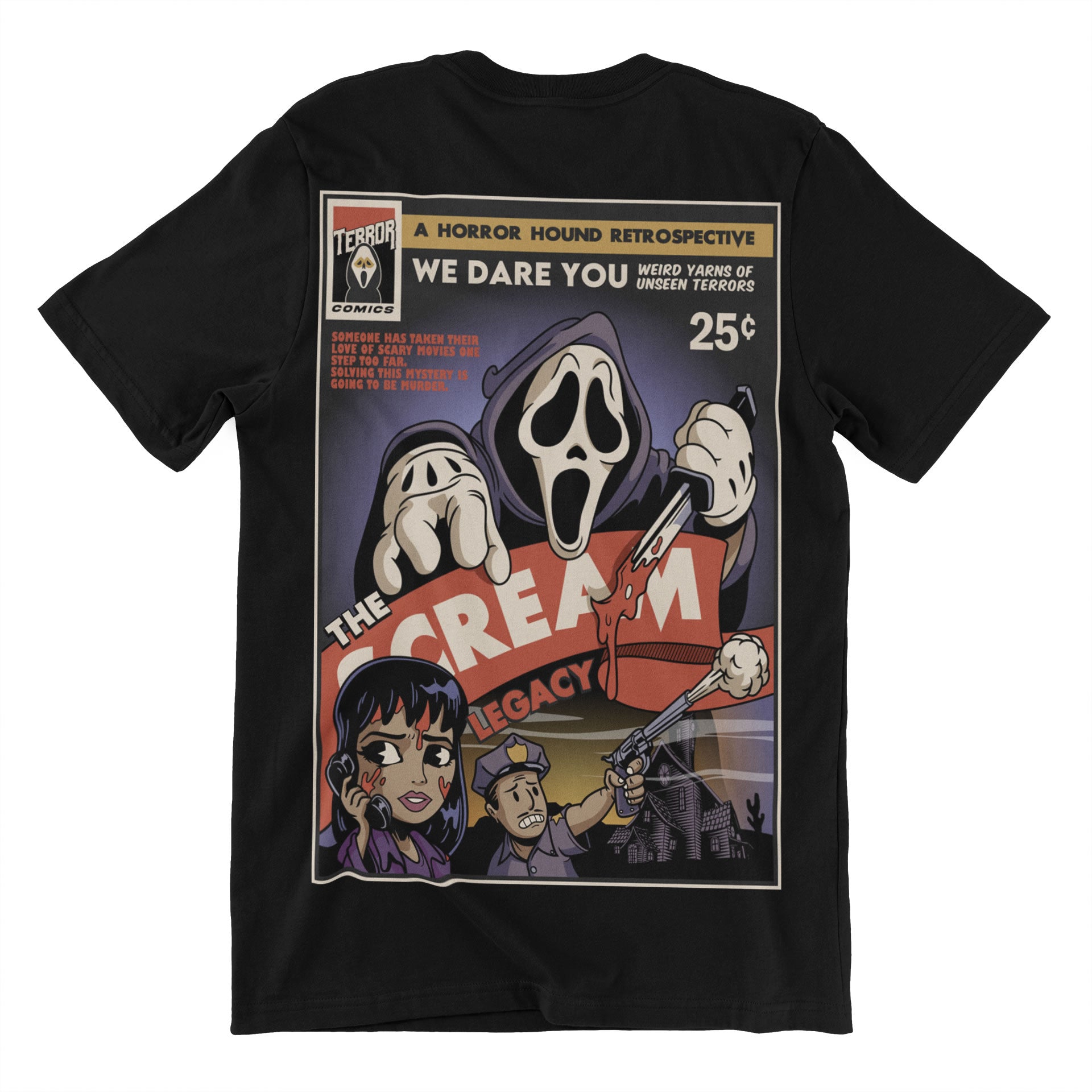 The Scream Legacy Comic Cover Reproduction T-Shirt