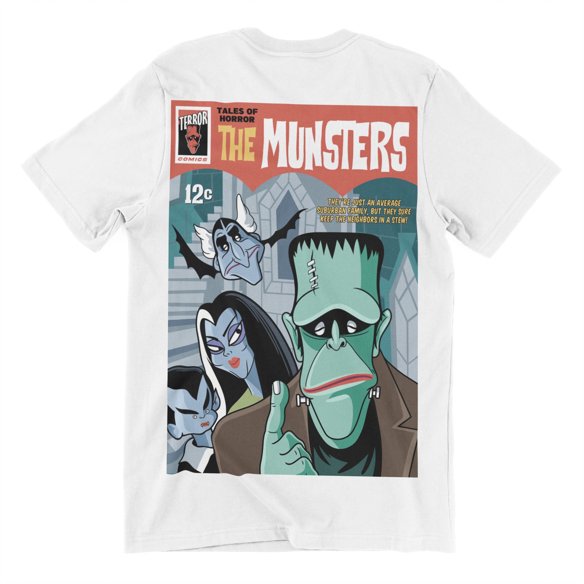 The Munsters Comic Cover Reproduction T-Shirt