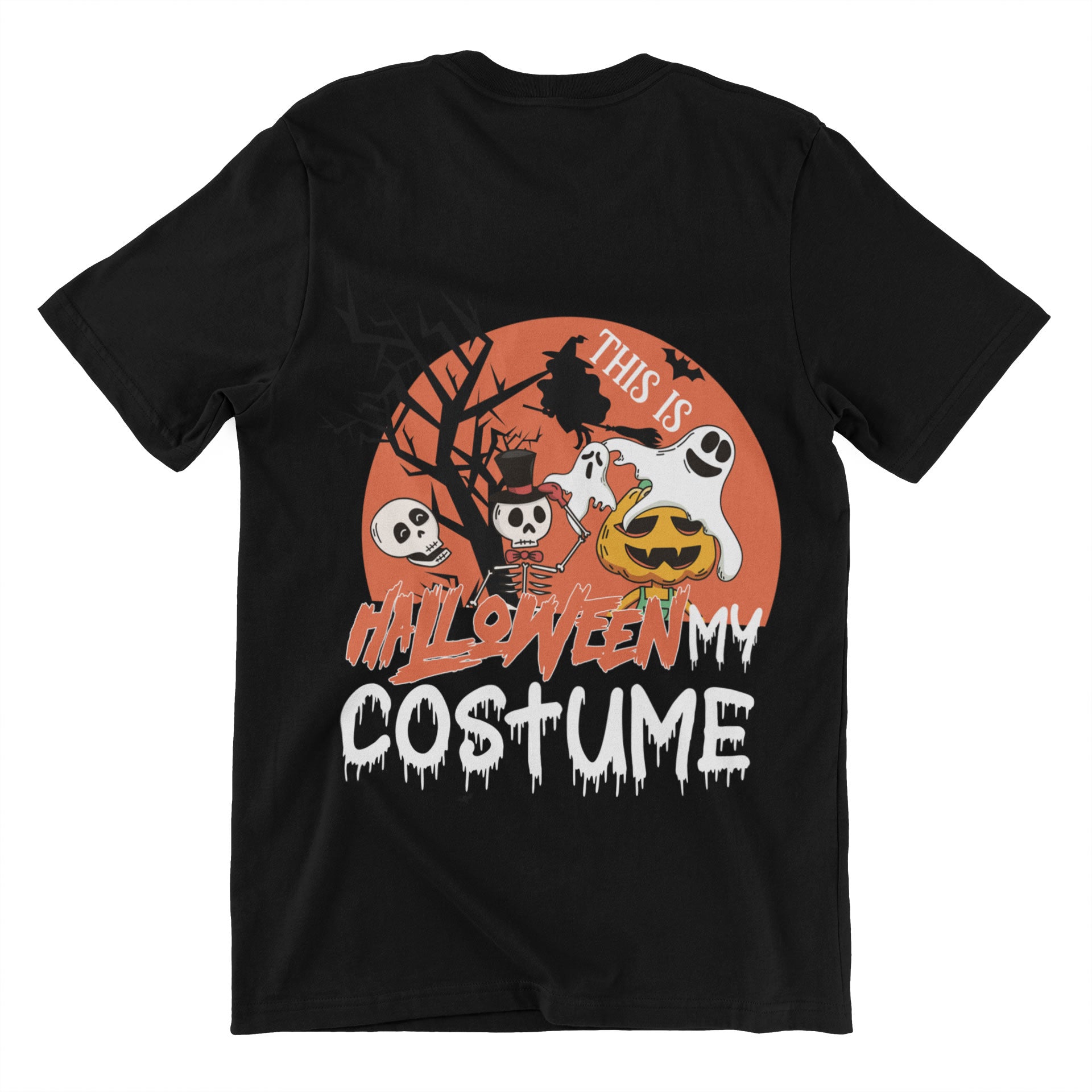 This Is My Halloween Costume Black T-Shirt