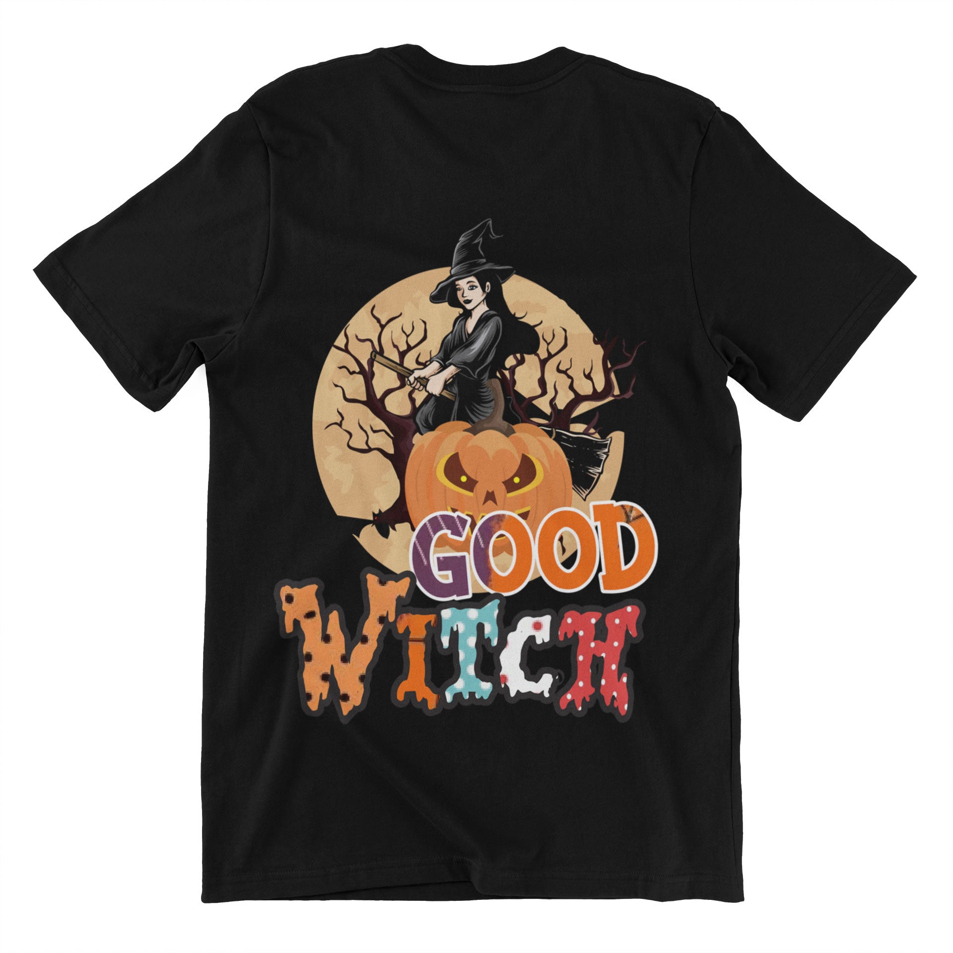 Good Witch Halloween Black T-Shirt