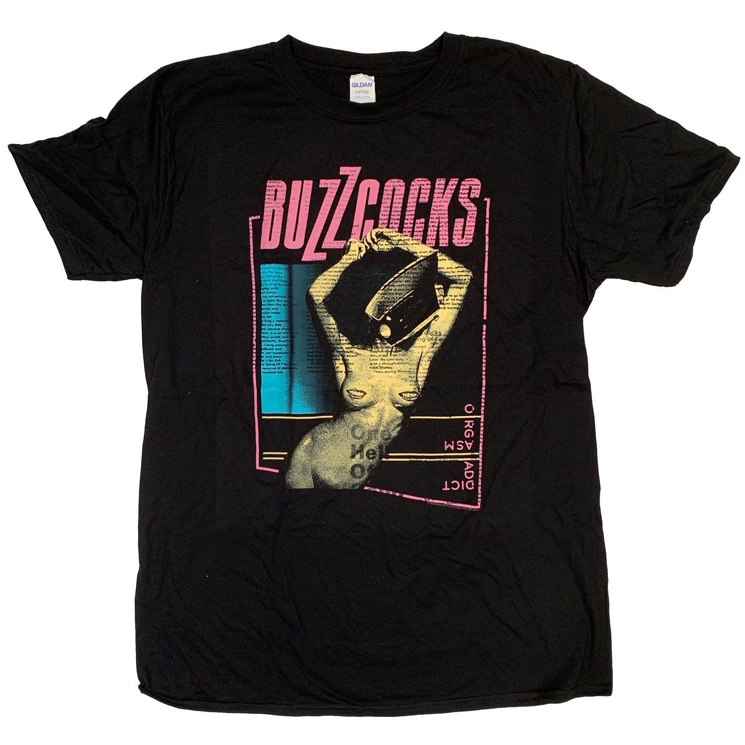 Buzzcocks T Shirt - Orgasm Addict 100% Official