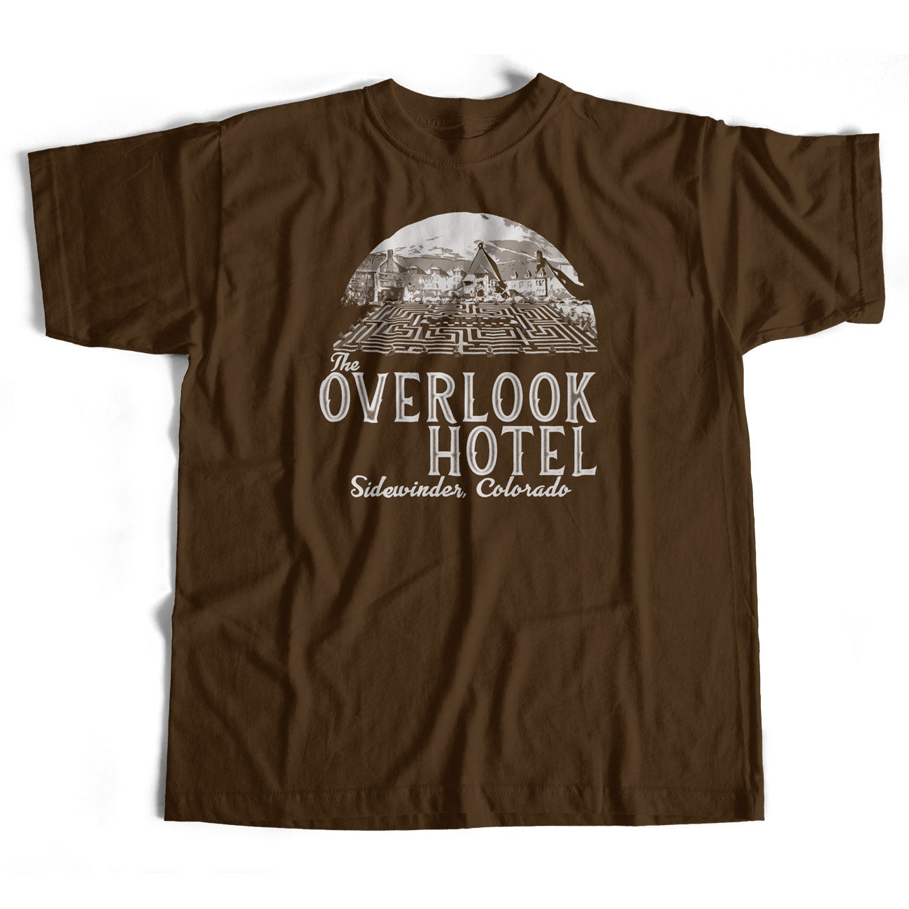 The Overlook Hotel Shining Logo T-Shirt – Girocollo, 100% Cotone, Taglie S-XXL, Maglietta Ufficiale