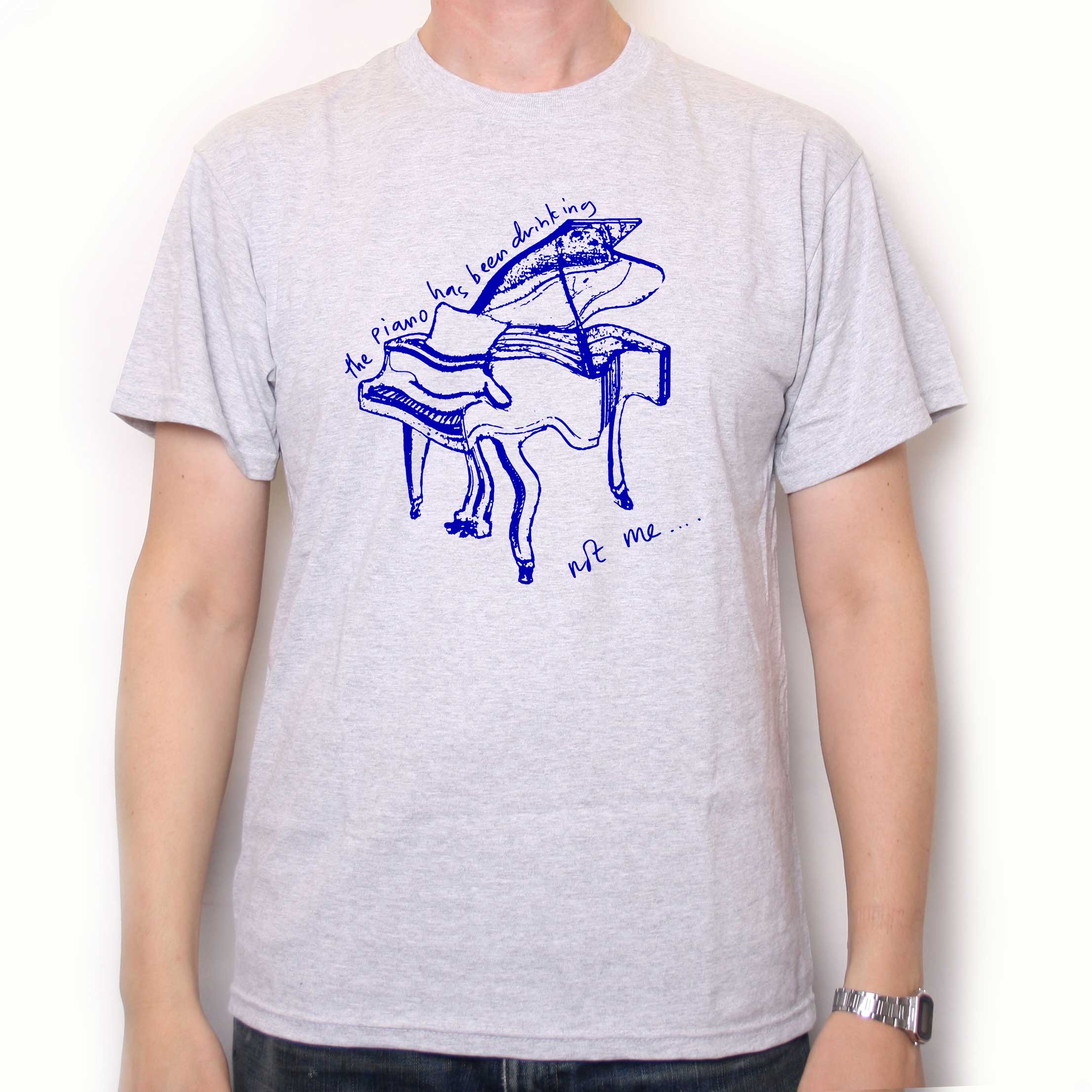 The Piano Has Been Drinking T Shirt - Inspired by Mr Waits