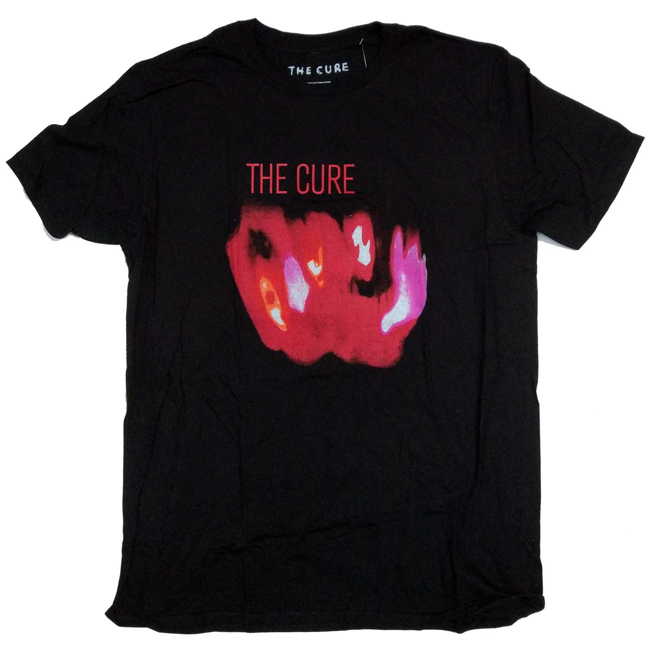 T-Shirt Officiel The Cure - Pornography - Homme Medium - 100% Coton Rock