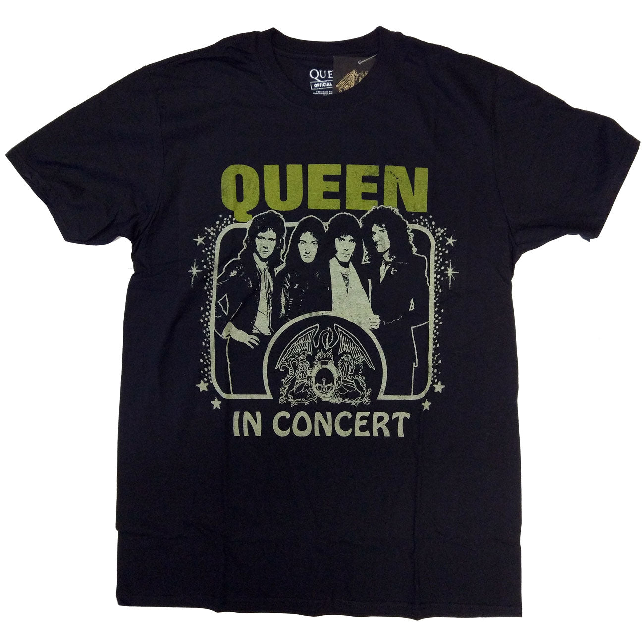 Queen T Shirt - In Concert 100% Official Queen Merchandise