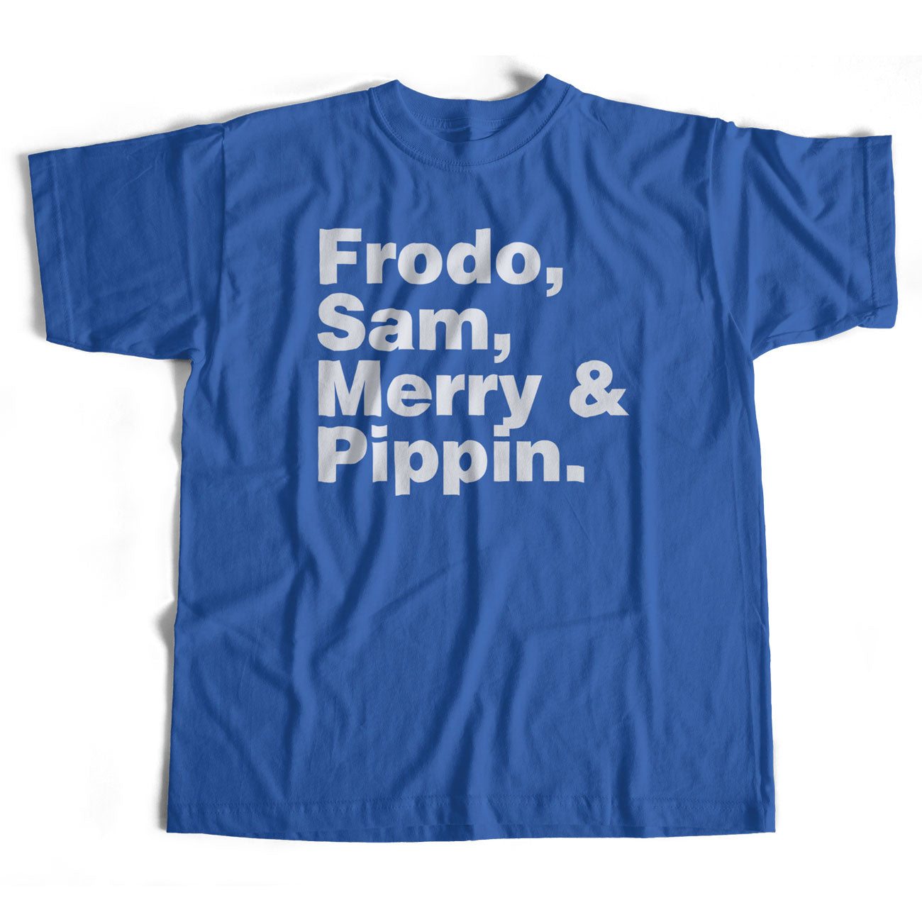 Frodo, Sam, Merry & Pippin Names T shirt for Lord Of The Rings afficionados