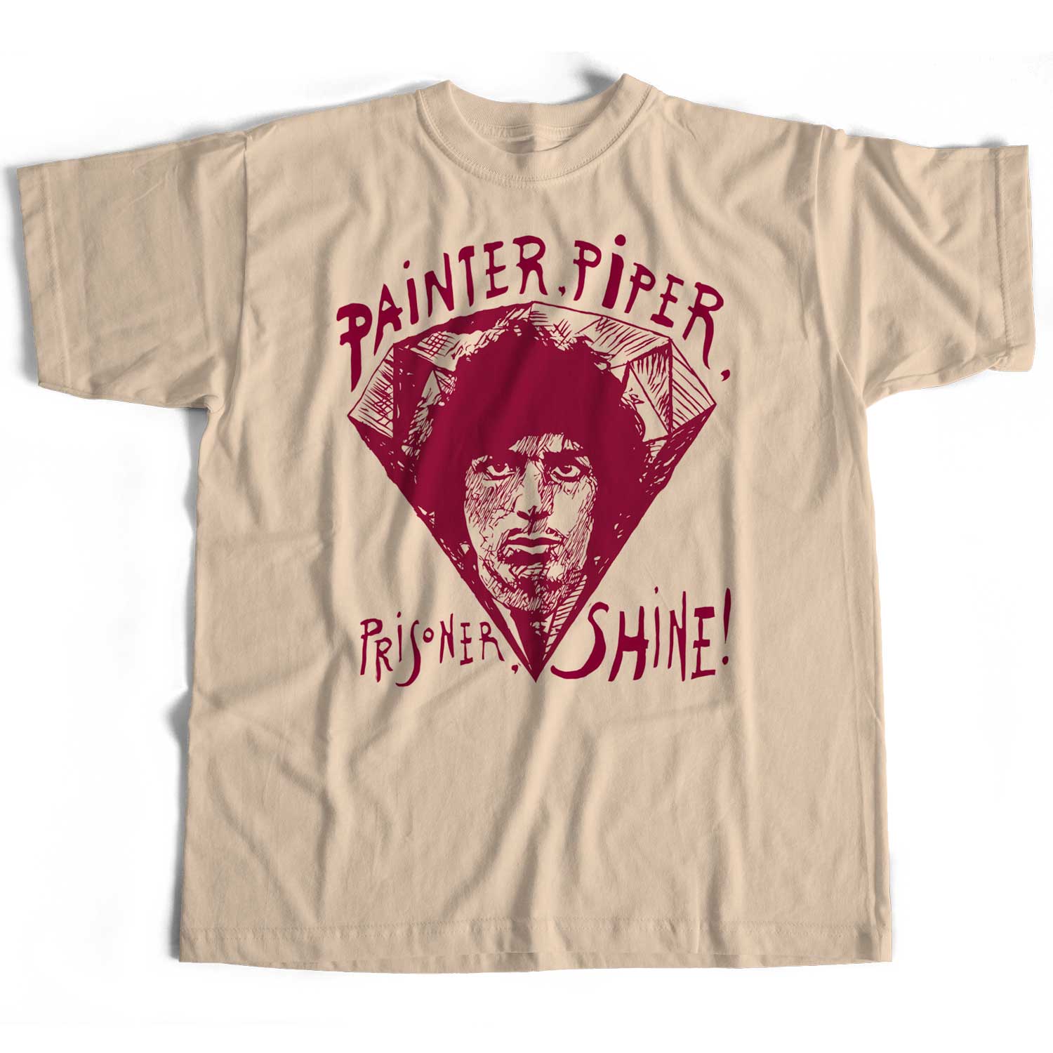 Old Skool Hooligans Inspired By Syd Barrett T Shirt - Painter, Piper, Prisoner, Shine