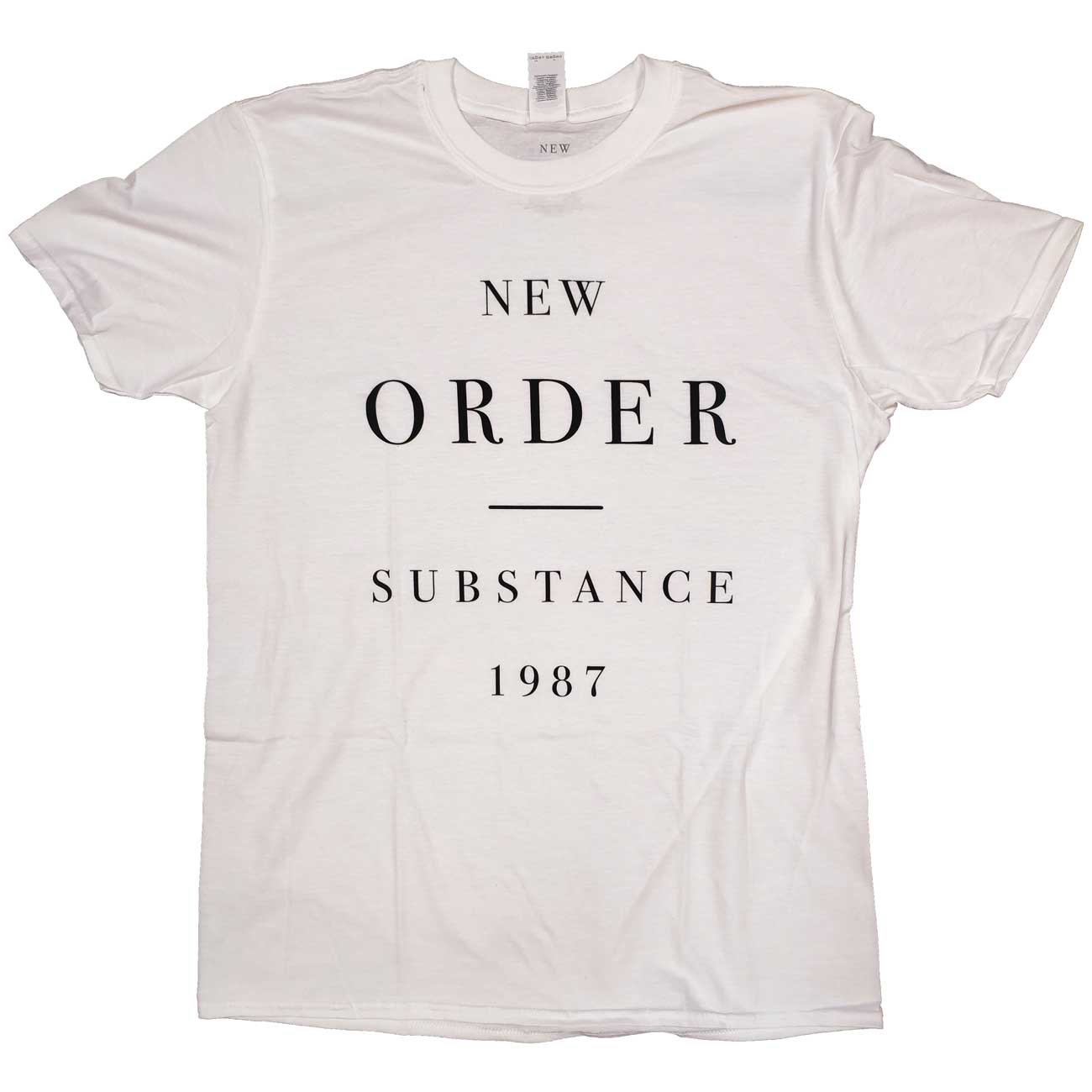 New Order T Shirt - Substance 1987 100% Official