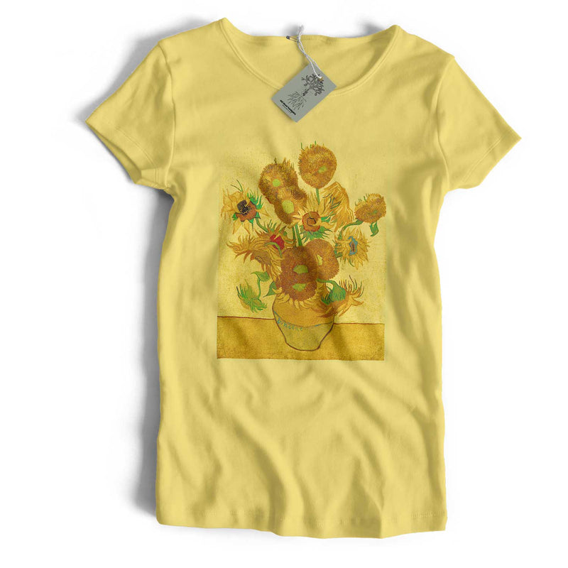 Vincent Van Gogh T Shirt - Sunflowers