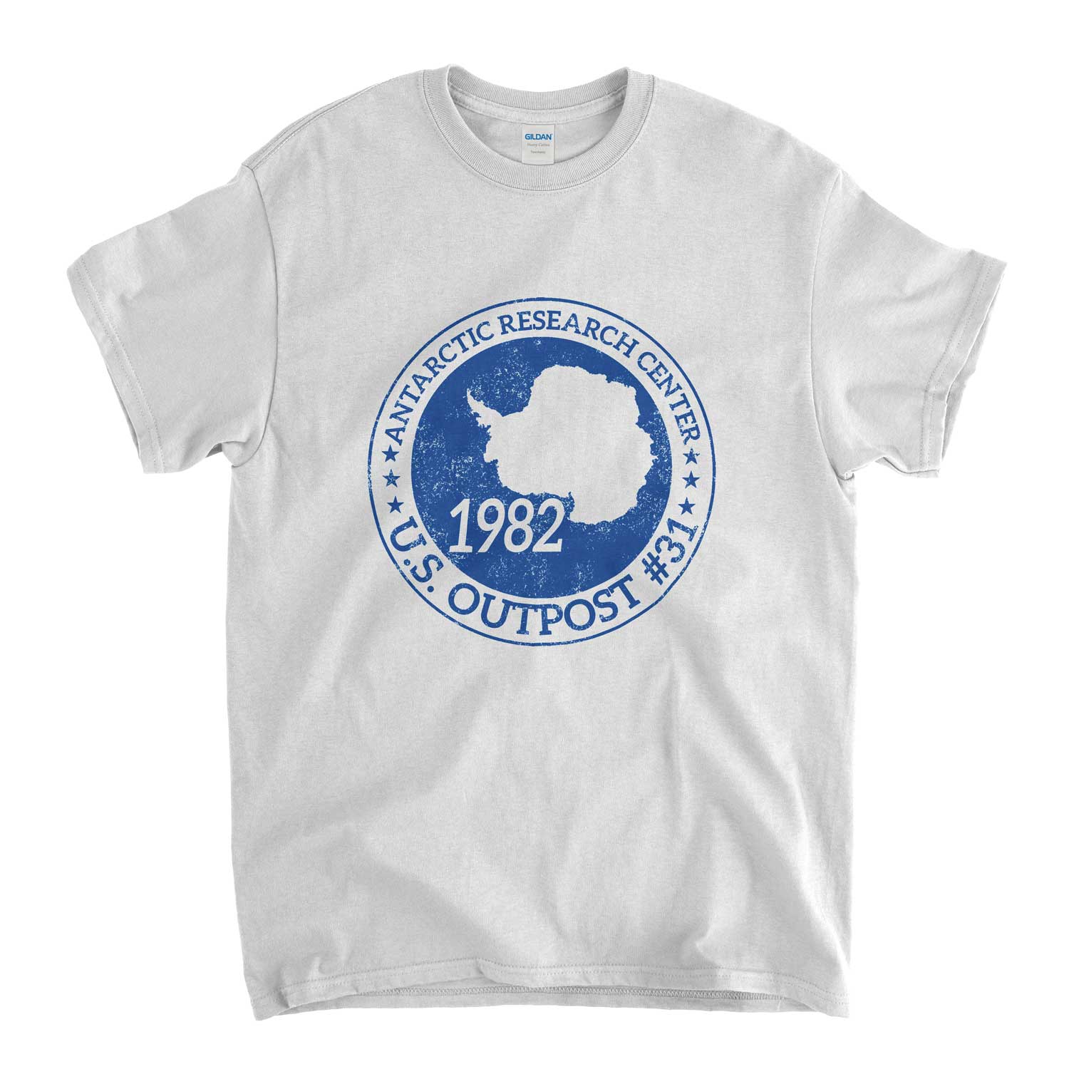 Inspired by The Thing T Shirt - US Outpost #31 Antarctica Research Station 1982