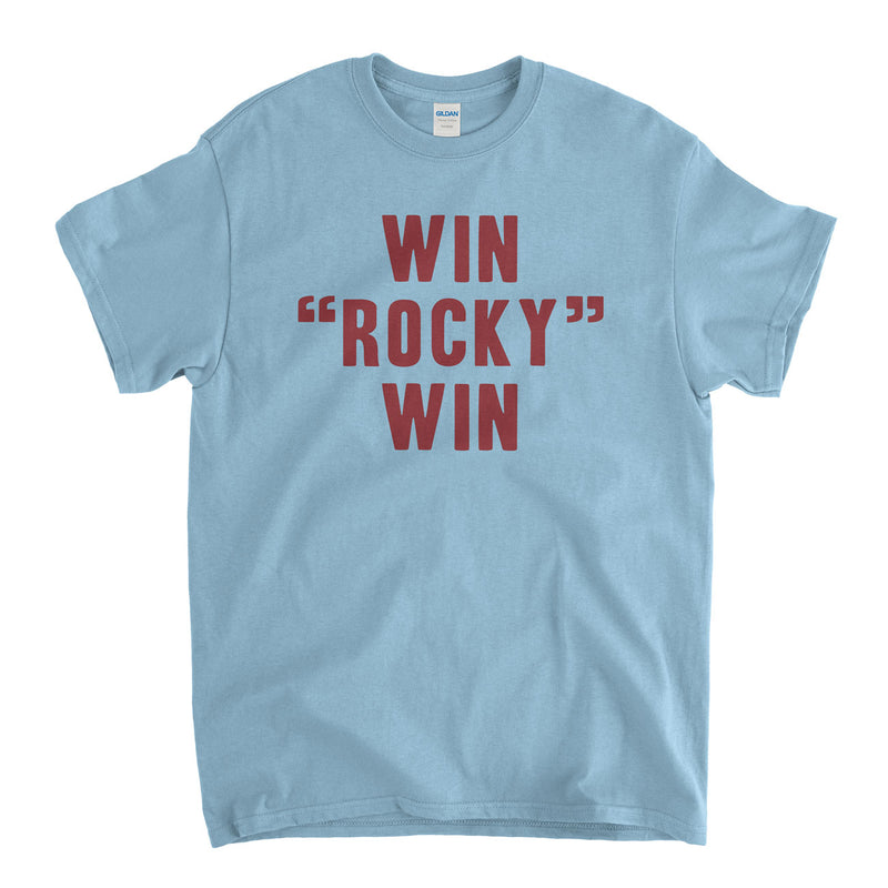 Win Rocky Win T Shirt - An Old Skool Hooligans Classic Movie Inspired Tee