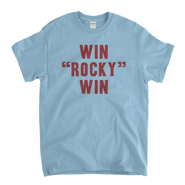 Win Rocky Win T Shirt - An Old Skool Hooligans Classic Movie Inspired